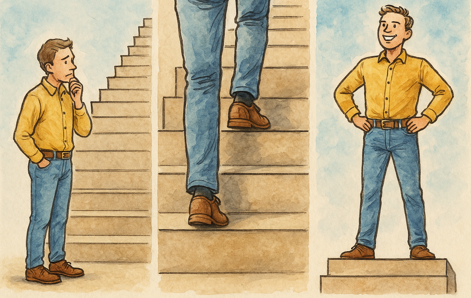 Первая задача - просто начать инвестировать