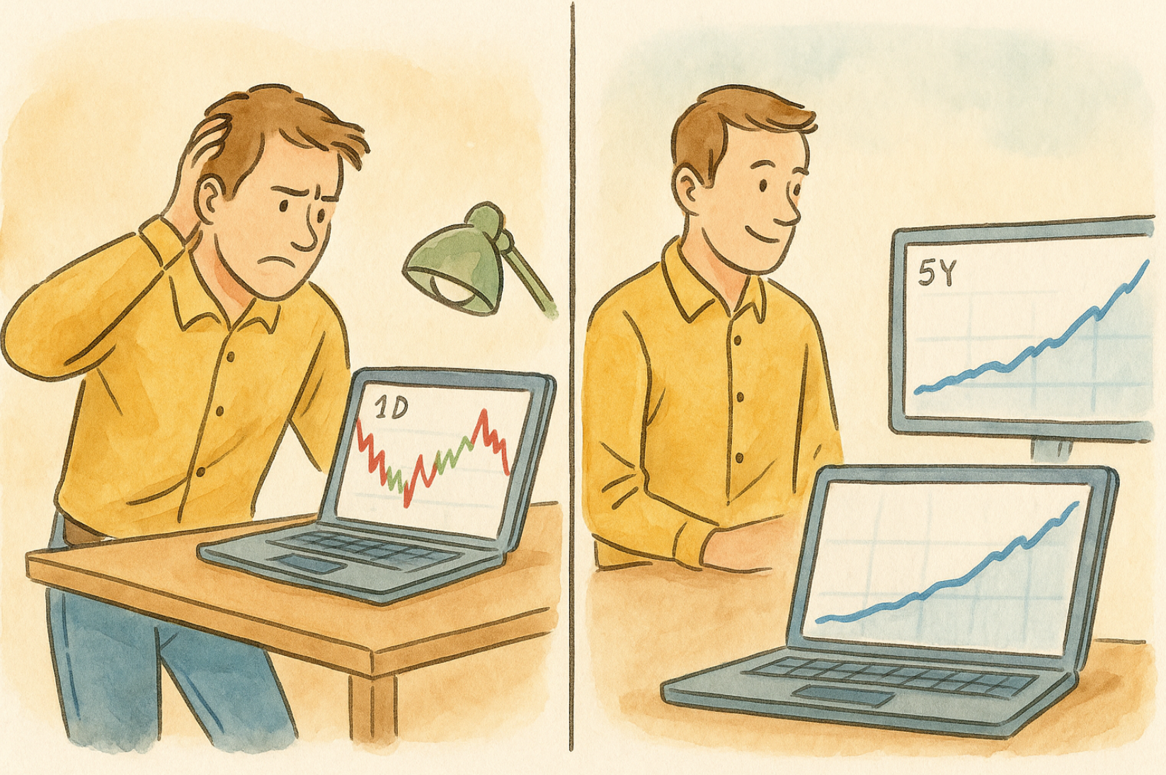 Проверяйте портфель с разумной частотой